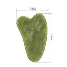 Load image into Gallery viewer, Natural Jade Roller Guasha Skin Scraper Facial Set Facial Stone Firming Face Anti-Aging Puffy Eyes Massager Neck Anti Wrinkle
