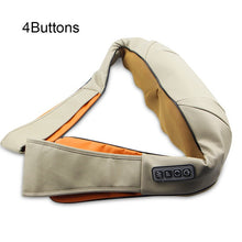Load image into Gallery viewer, Electrical Massage Shiatsu Back Shoulder Body Neck Massager Multifunctional Shawl Infrared Heated Kneading Car/Home Massager
