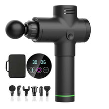 Load image into Gallery viewer, Massage Gun Fascia Gun Sport Therapy Muscle Massager Body Relaxation Pain Relief Slimming Shaping Massager With LCD Display
