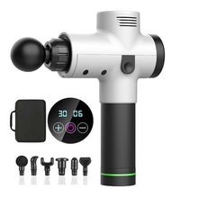 Load image into Gallery viewer, Massage Gun Fascia Gun Sport Therapy Muscle Massager Body Relaxation Pain Relief Slimming Shaping Massager With LCD Display

