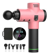 Load image into Gallery viewer, Massage Gun Fascia Gun Sport Therapy Muscle Massager Body Relaxation Pain Relief Slimming Shaping Massager With LCD Display
