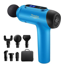 Load image into Gallery viewer, POWCAN Massage Gun Fascia Gun Muscle Relax Massage Electric Massager Fitness Equipment Noise Reduction Design For Male Female
