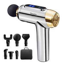 Load image into Gallery viewer, POWCAN Massage Gun Fascia Gun Muscle Relax Massage Electric Massager Fitness Equipment Noise Reduction Design For Male Female
