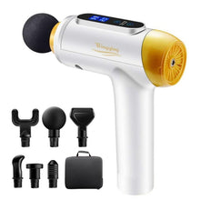 Load image into Gallery viewer, POWCAN Massage Gun Fascia Gun Muscle Relax Massage Electric Massager Fitness Equipment Noise Reduction Design For Male Female
