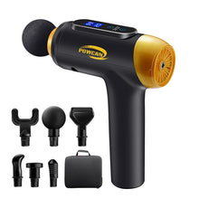 Load image into Gallery viewer, POWCAN Massage Gun Fascia Gun Muscle Relax Massage Electric Massager Fitness Equipment Noise Reduction Design For Male Female
