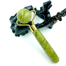 Load image into Gallery viewer, Jade Roller Massager for Face Roller Gua Sha Jade Stone Face Massager Thin Face Lift Anti Wrinkle Facial Beauty Skin Care Tools

