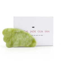 Load image into Gallery viewer, Natural Jade Roller Thin Face Massager Lifting Tools Slim Facial Gua Sha Green Stone Anti-aging Wrinkle Skin Beauty Care Set Box
